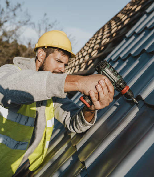 Takdetaljer och plåtarbete